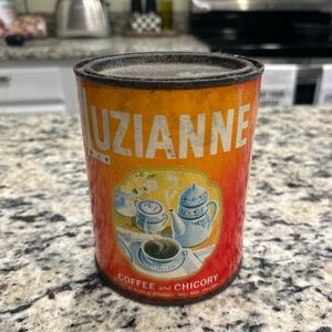 VTG Luzianne Red Coffee and Chicory Tin